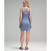 Lululemon Ribbed Cotton-Modal Cut-Out Dress – Women’s Size 4 – NWT