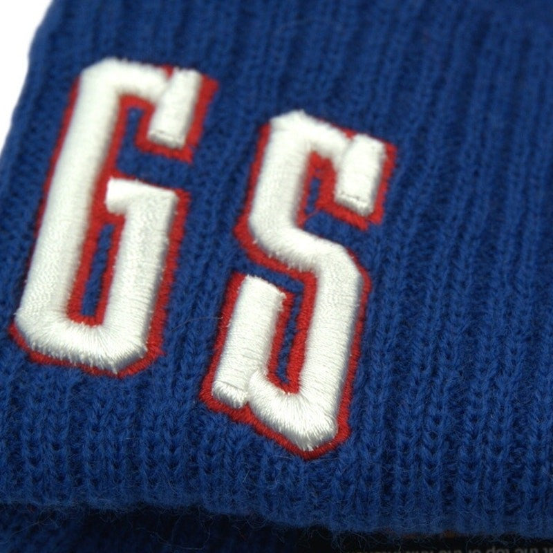 New Era Sacramento Kings Pom Beanie Youth Blue Red NBA Knit Hat – NWT