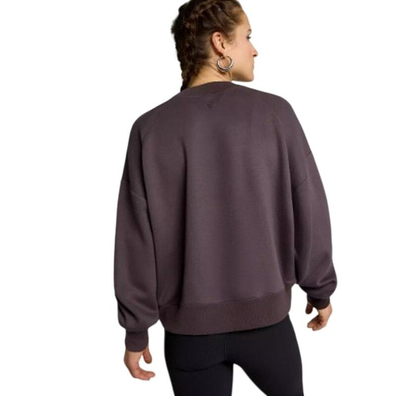 NWT CALIA Women's XL "CALIA" Pique Scuba Logo Crewneck
