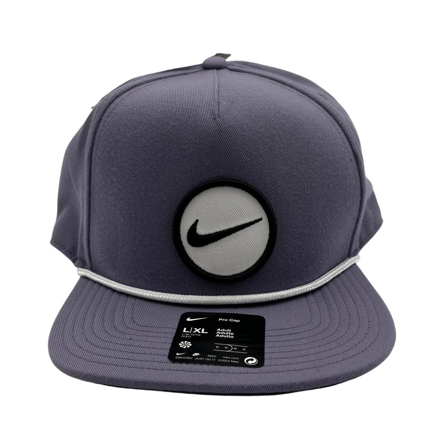 🧢 Nike Pro Cap – Purple | L/XL | Stretch Fit
