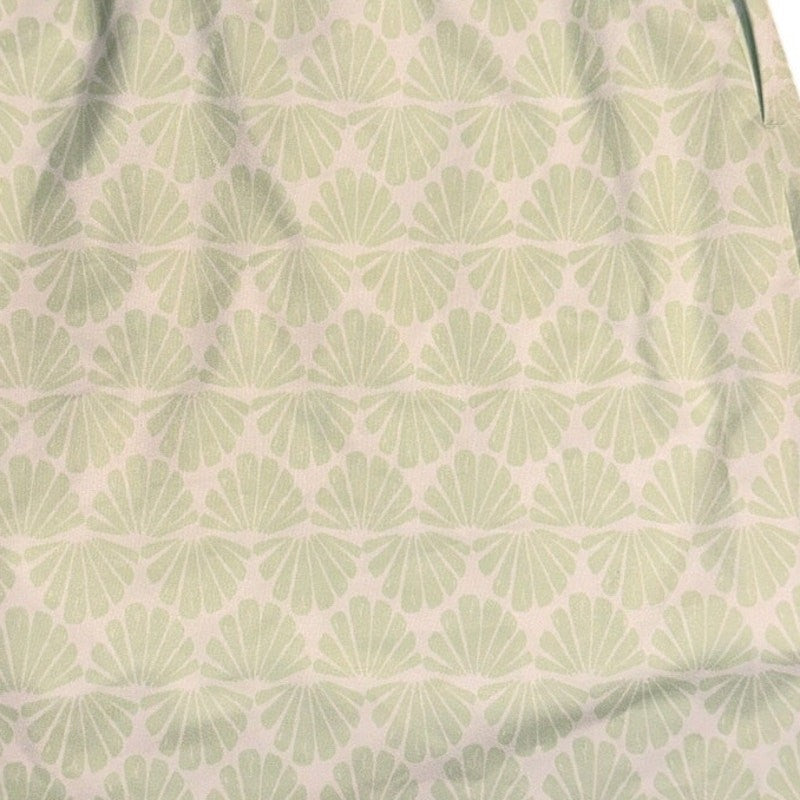 Lady Hagen Women's XXL 16" Prt Side Pleat Skort in Mint Seashells
