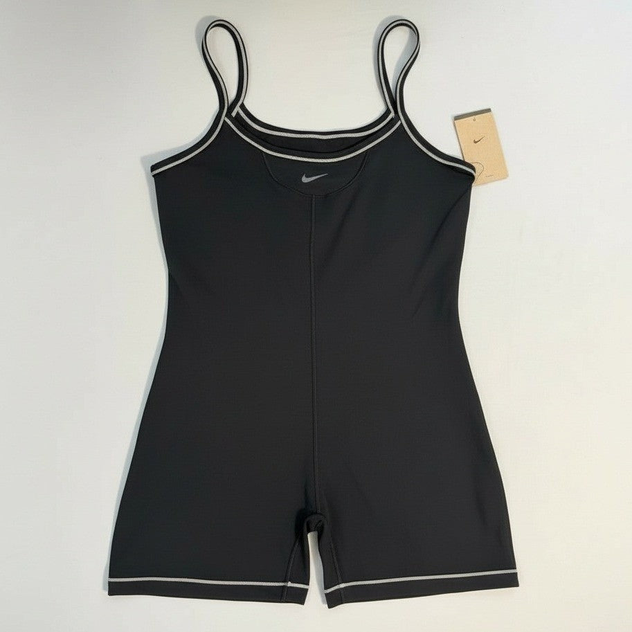 NWT Women's Nike One Dri-FIT Short Bodysuit | XL in Black