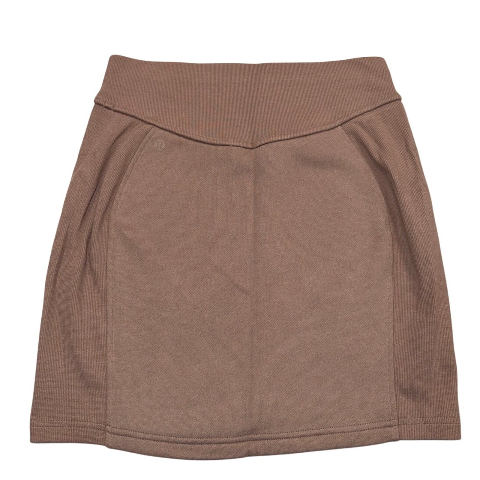 NWT Lululemon Scuba High-Rise Mini Skirt – Taupetastic (Brown) – Women’s Small
