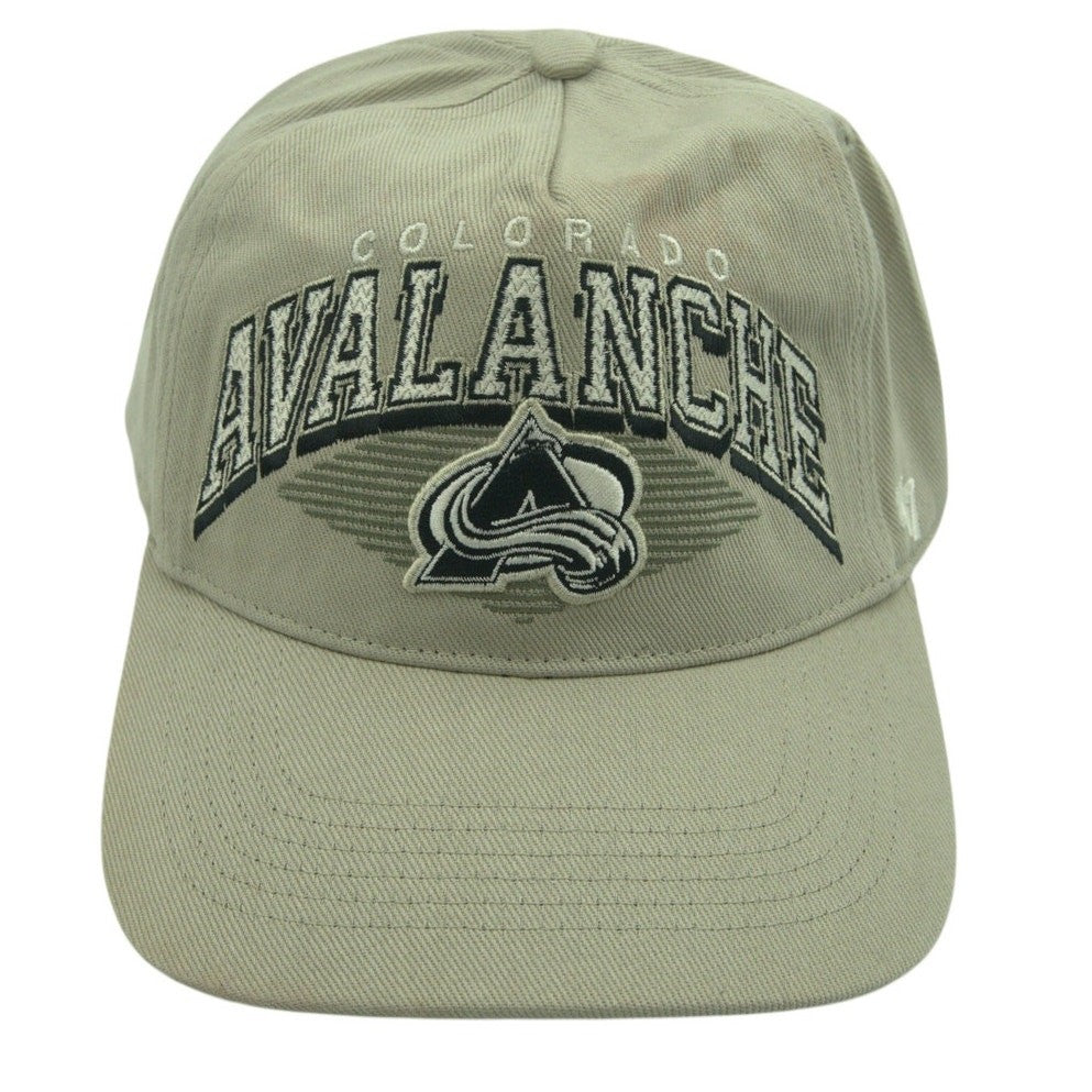Colorado Avalanche ’47 Brand A-Frame Adjustable Hat – Khaki/Tan – NHL – NWOT