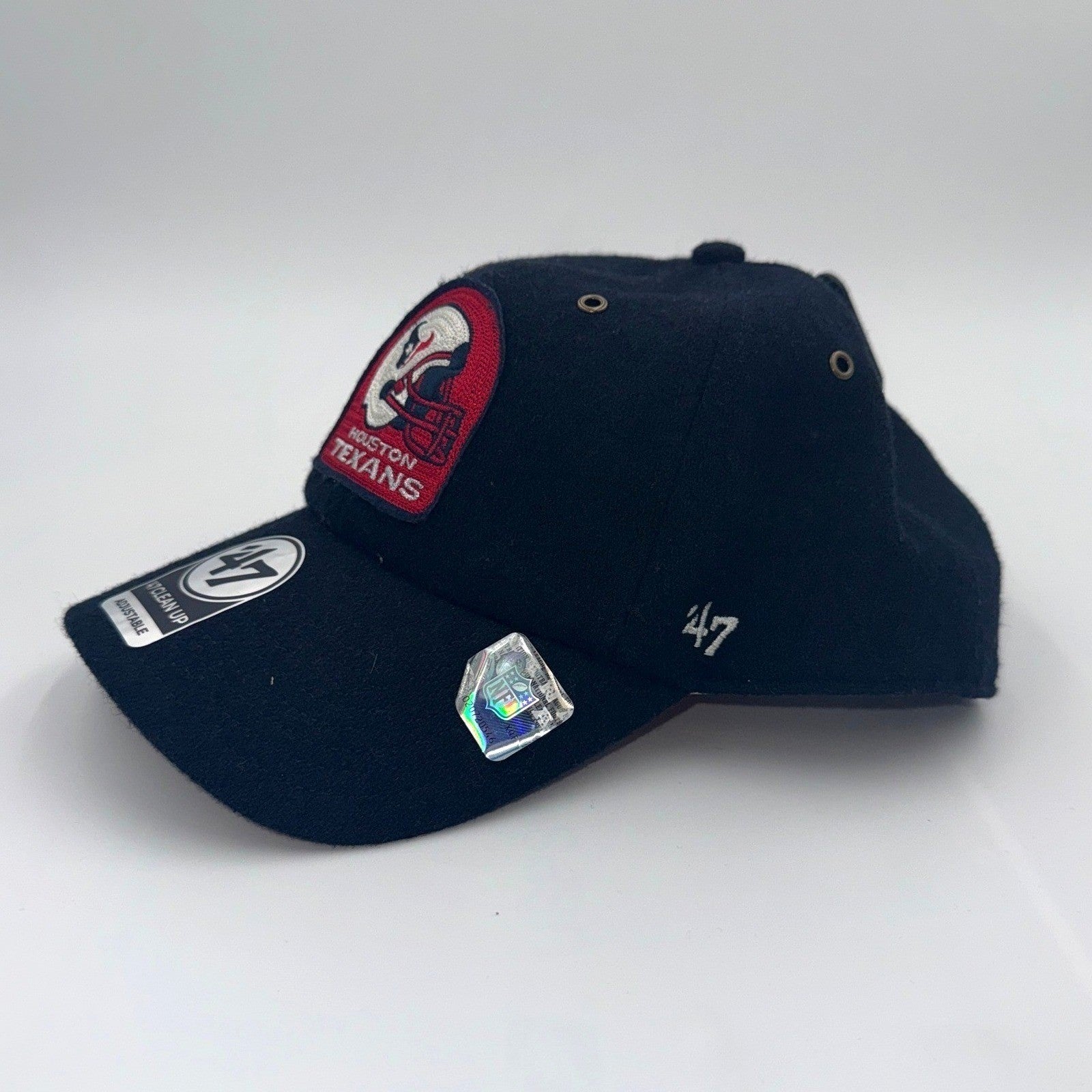 NWT '47 Brand x Stoney Clover Lane Houston Texans Blue Clean Up Adjustable Hat
