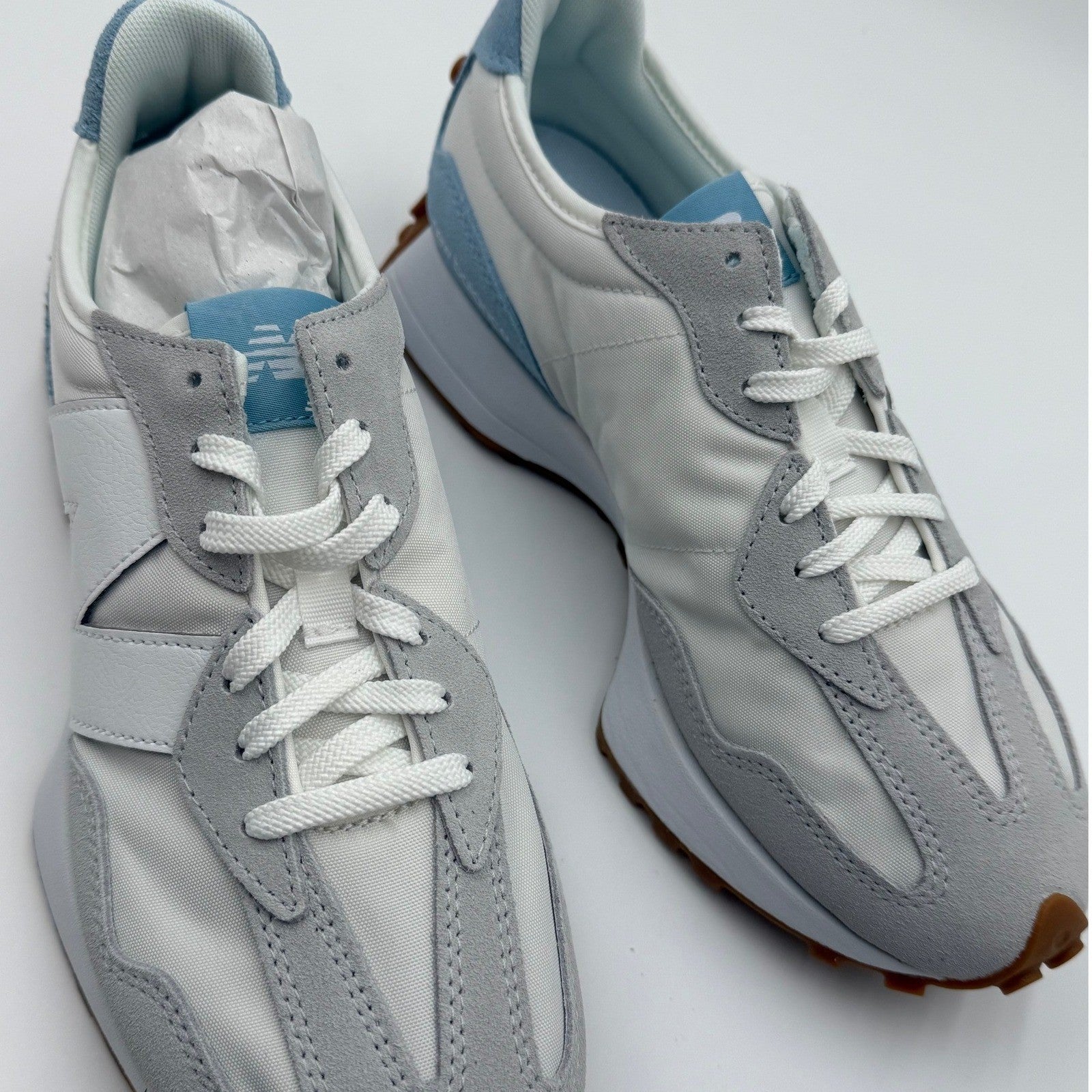 NIB/NWT New Balance 327 Grey/Grey Women's 9 Retro Running Sneakers WS327FRC