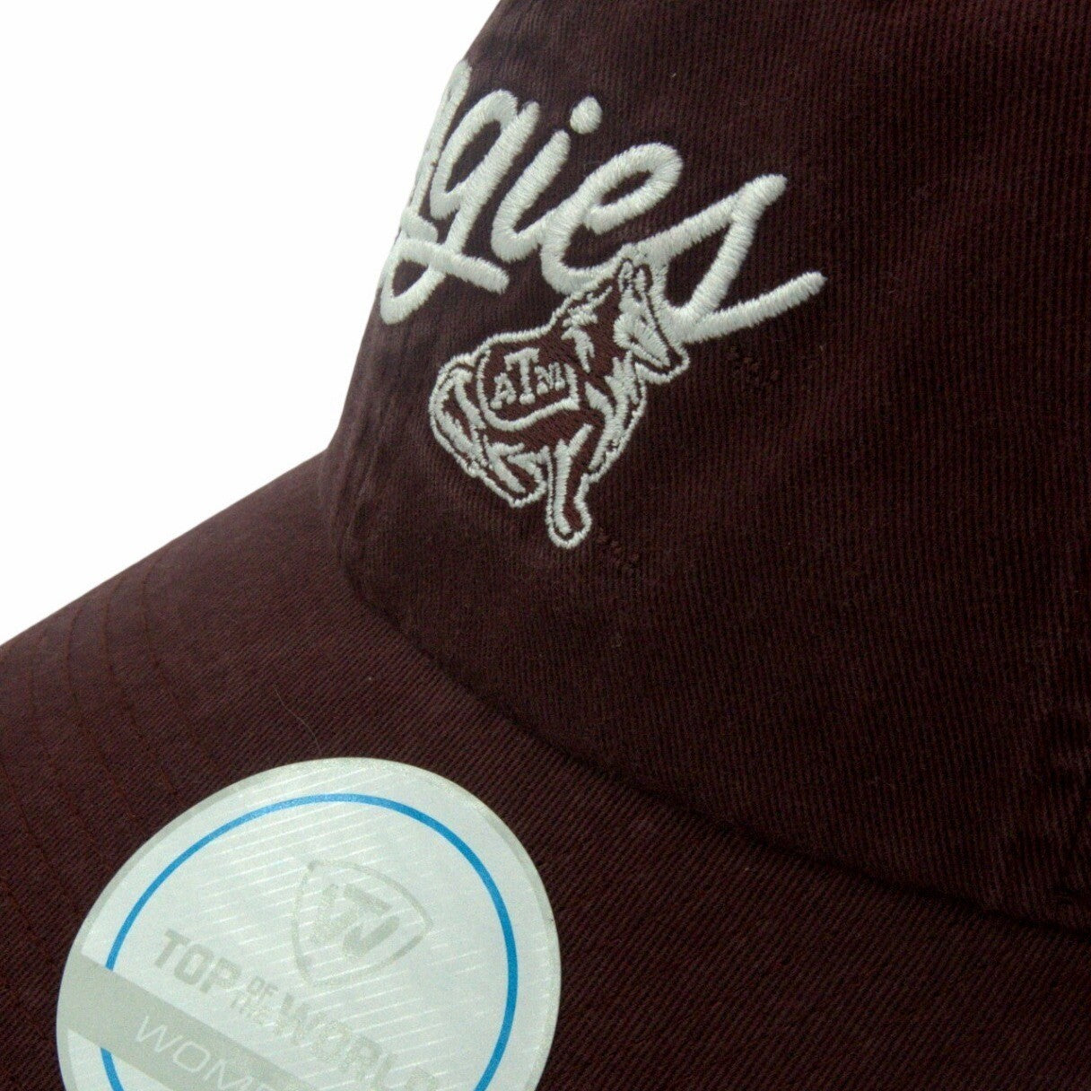 NWT Top of the World Texas A&M Aggies Women's Hat w/ Reveille Embroidery – OSFM