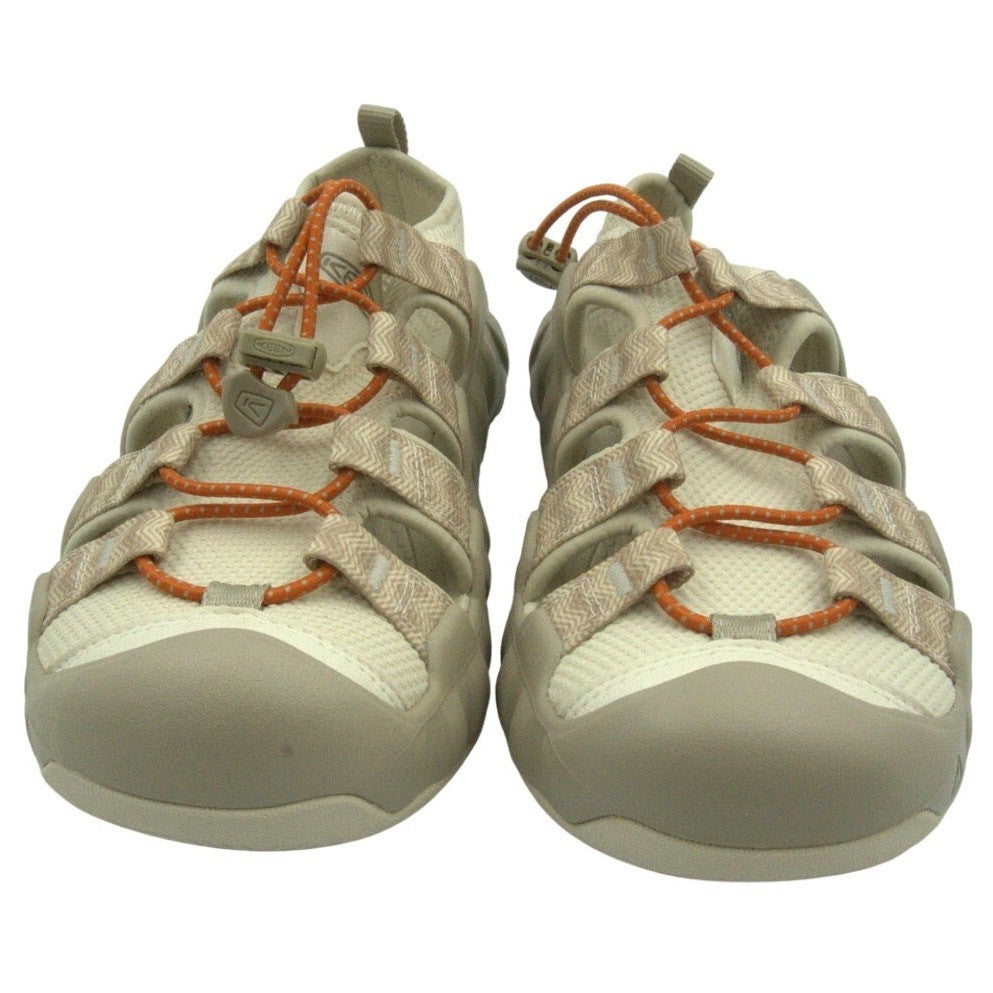 NWT KEEN Newport H2 Light Beige/Tan with Orange Bungee Laces | Women's 8.5
