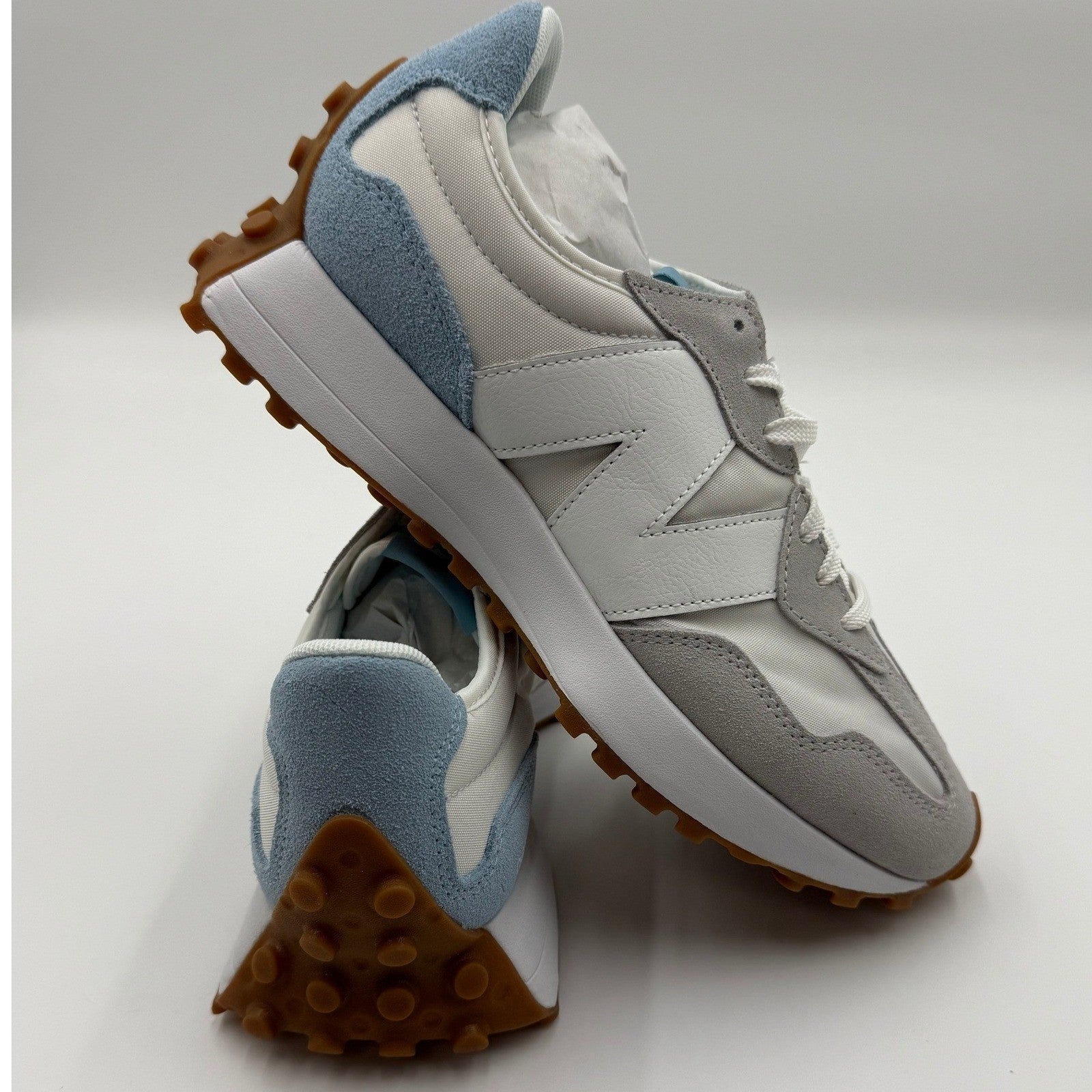 NIB/NWT New Balance 327 Grey/Grey Women's 9 Retro Running Sneakers WS327FRC