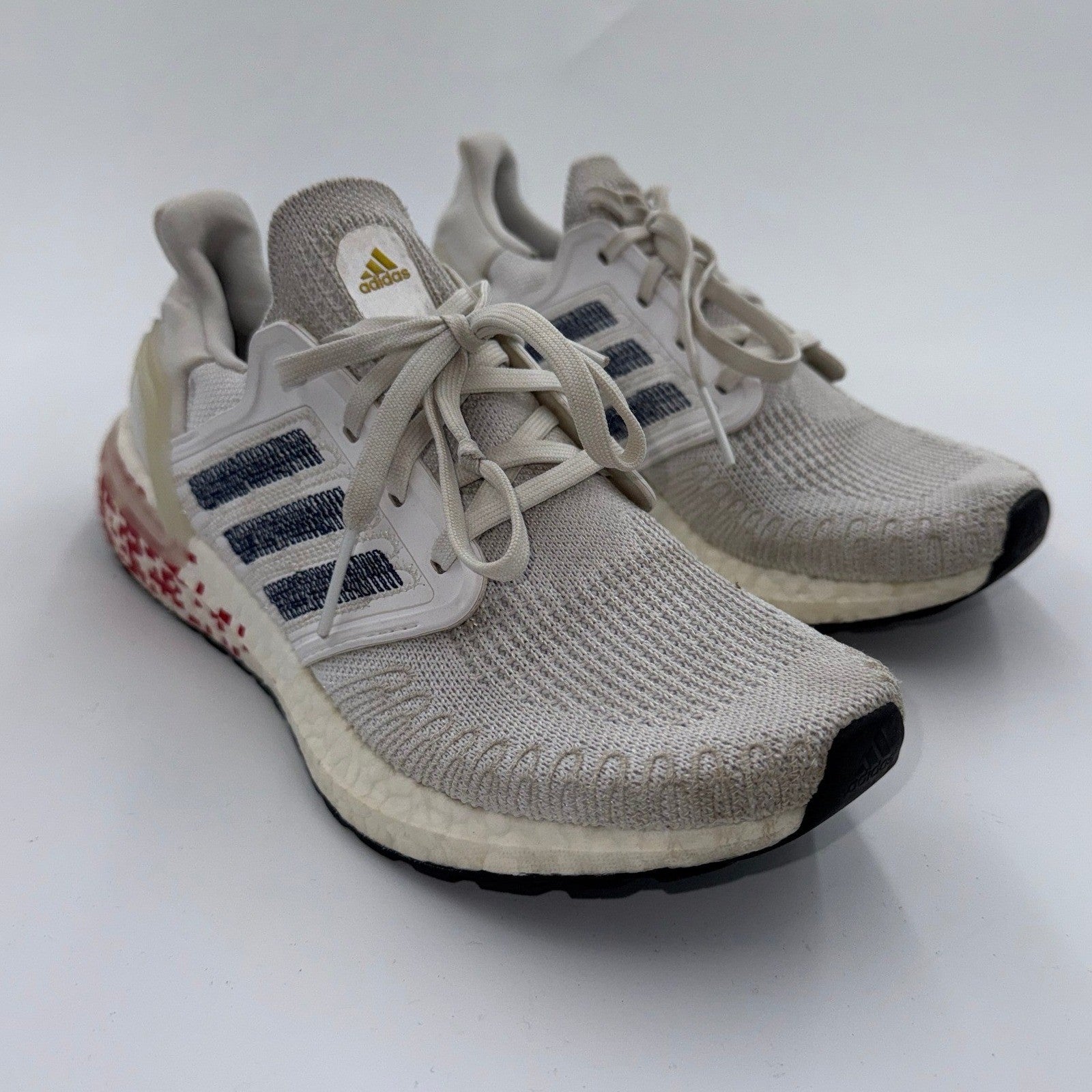 adidas Boost Women's 6.5 - Red/White/Black