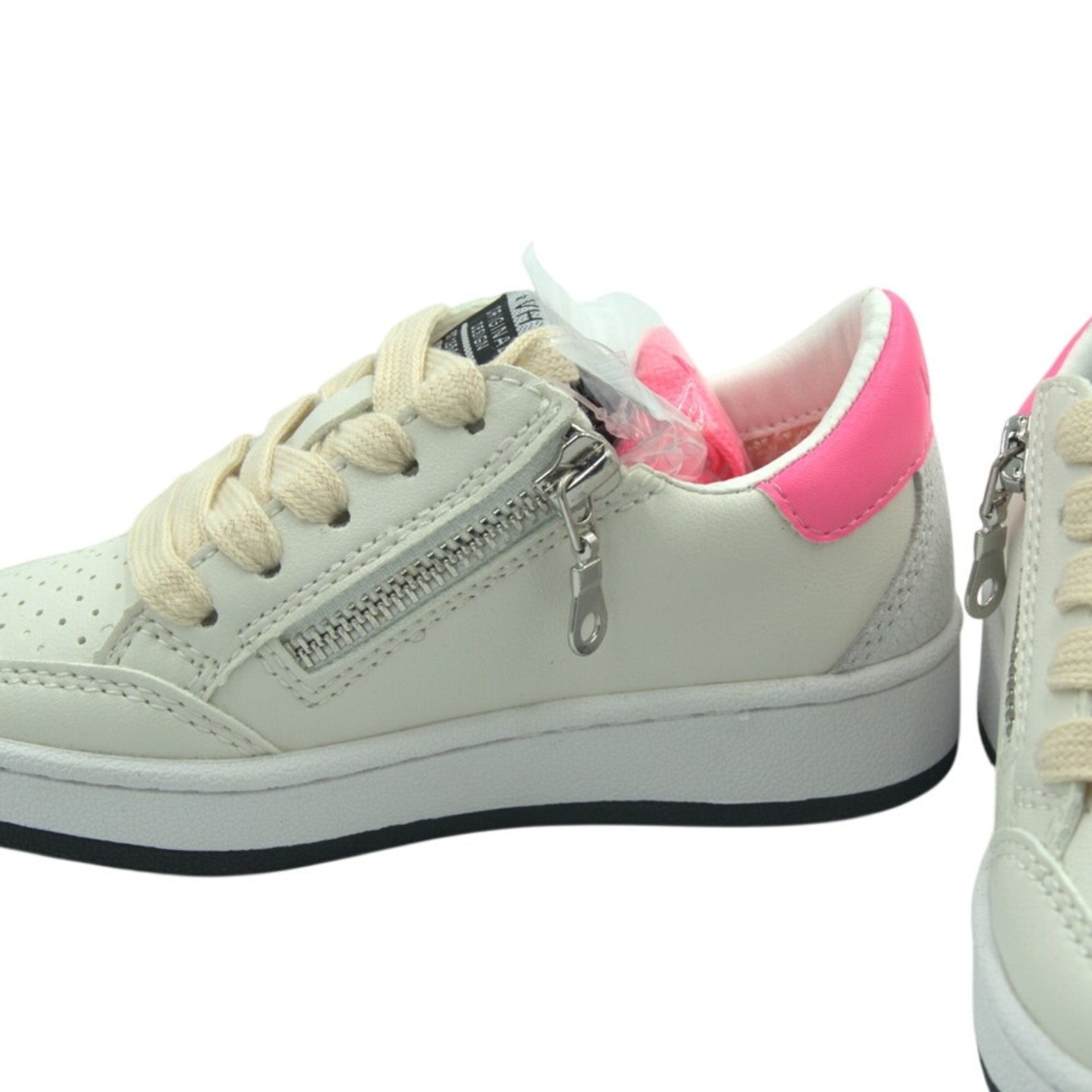 NIB Vintage Havana VHK White Leopard Multi Sneakers – Girls Size 8