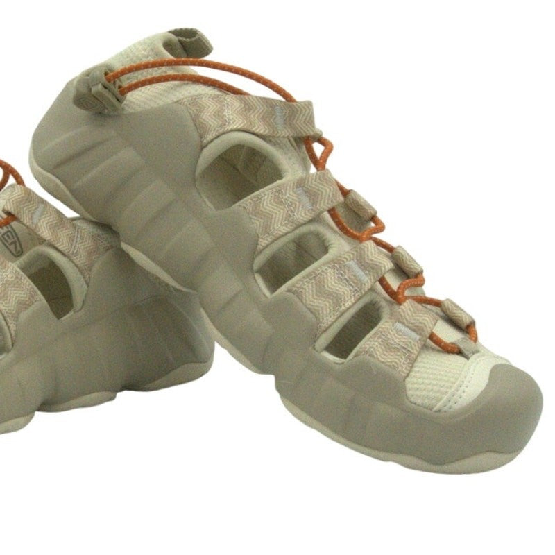 NWT KEEN Newport H2 Light Beige/Tan with Orange Bungee Laces | Women's 8.5