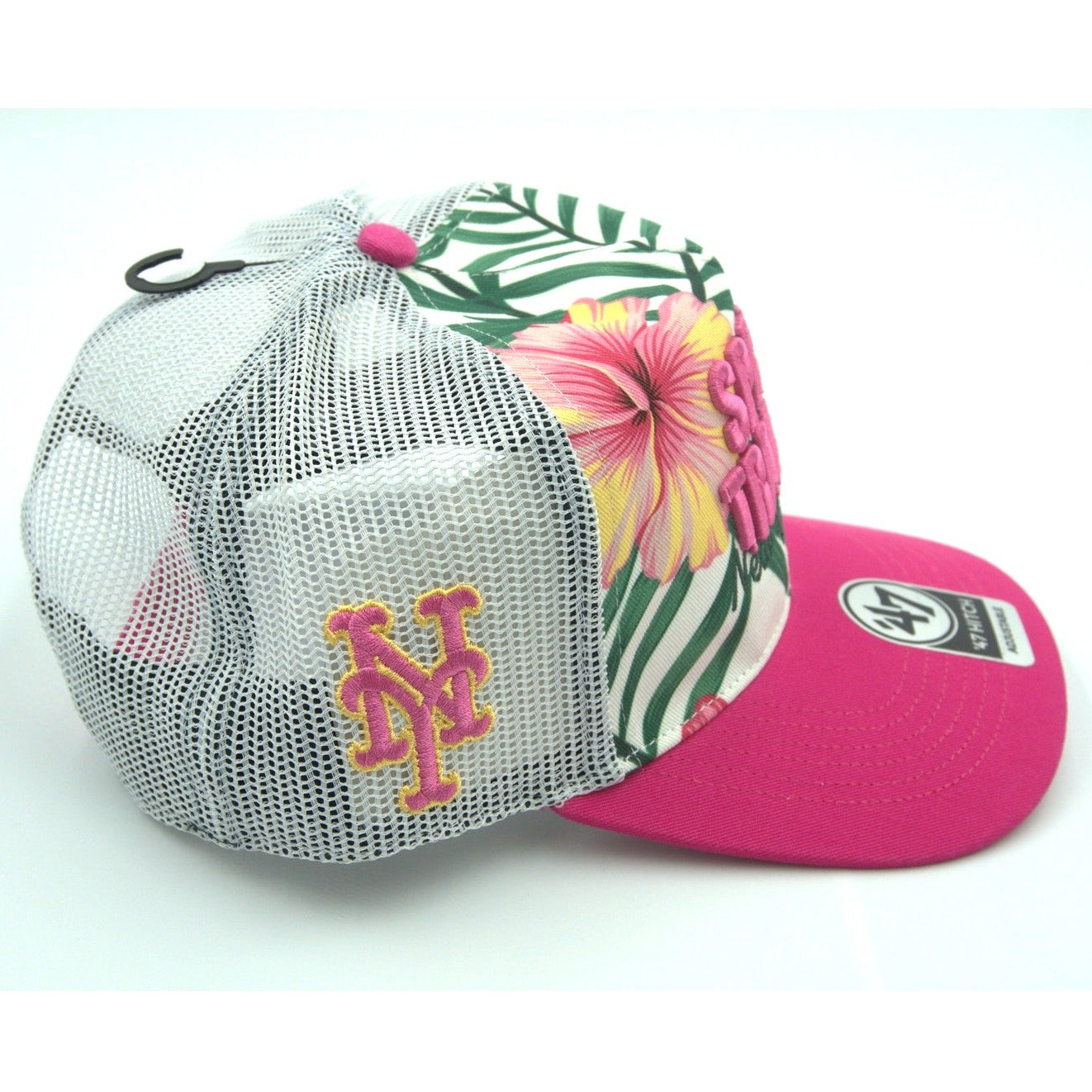 NY Mets ’47 Hitch Adjustable Trucker Hat – OSFA