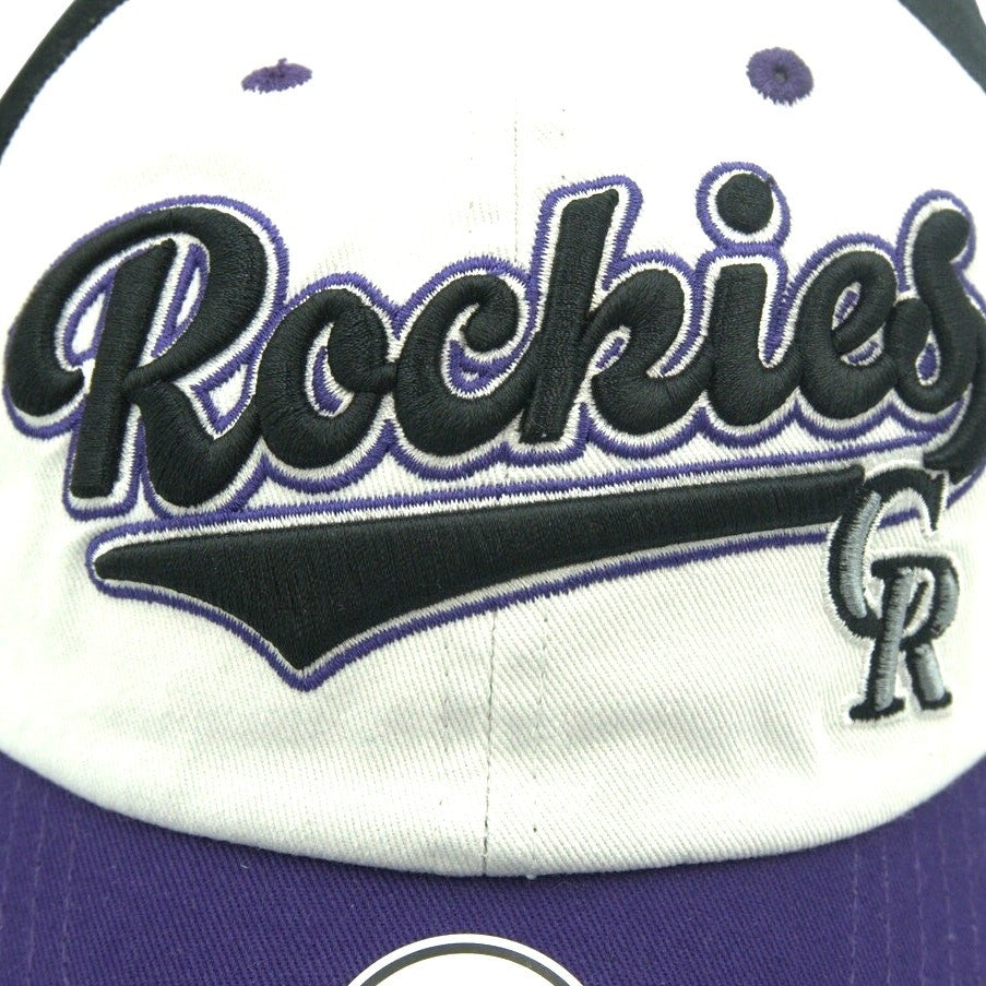 NWT Colorado Rockies Youth Hat 47 Brand Clean Up Adjustable MLB