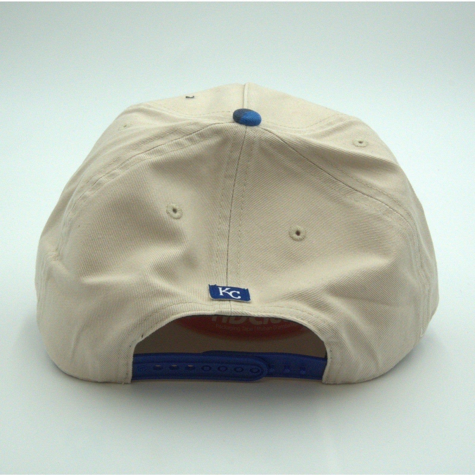 NWT '47 Brand Kansas City Royals Hitch Fiji Rope Snapback Hat – Cream/Blue OSFA