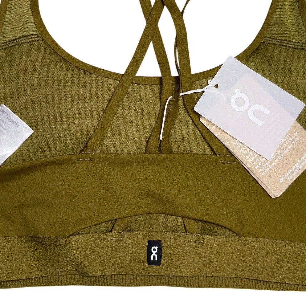 NWT On Running Movement Women’s XL Hunter Green OnCloud Performance Sports Bra