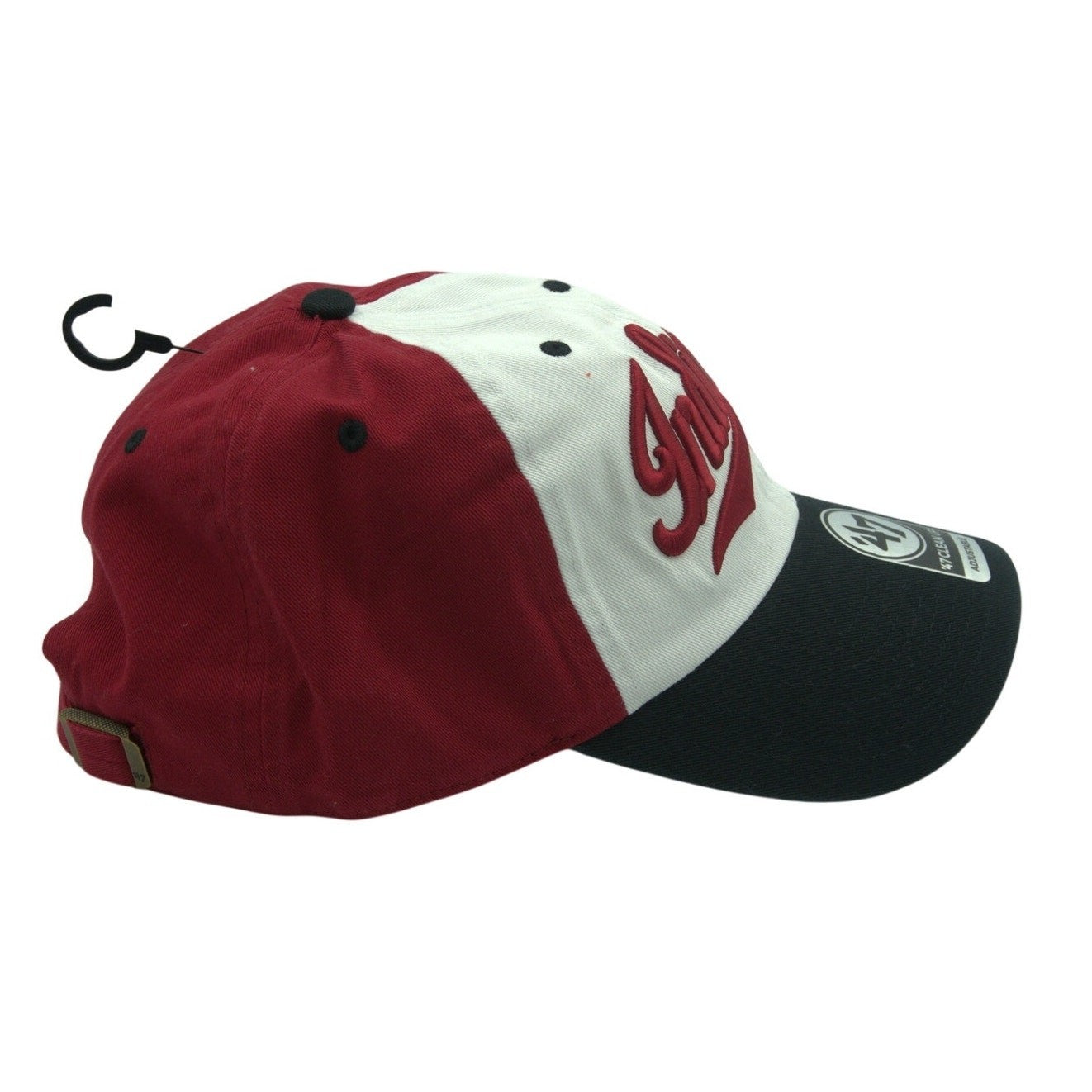 NWT Indiana Hoosiers ’47 Brand Clean Up Adjustable Hat – Razor Red / White