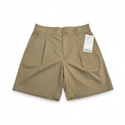 NWT Woven Relaxed-Fit Pleated Shorts – 8” Inseam, Size 31