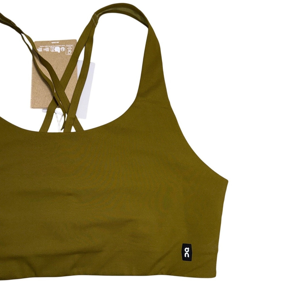 NWT On Running Movement Women’s XL Hunter Green OnCloud Performance Sports Bra