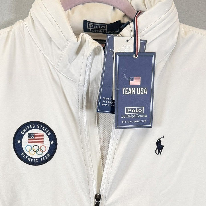 NWT Polo Ralph Lauren Team USA Olympics 2024 Full-Zip Jacket | Men's Medium