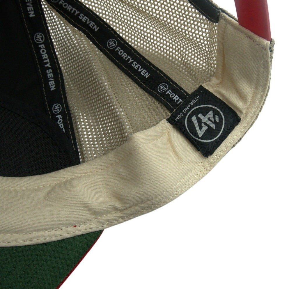47 Brand Georgia Bulldogs Trucker Hat – Red / Khaki – NWOT