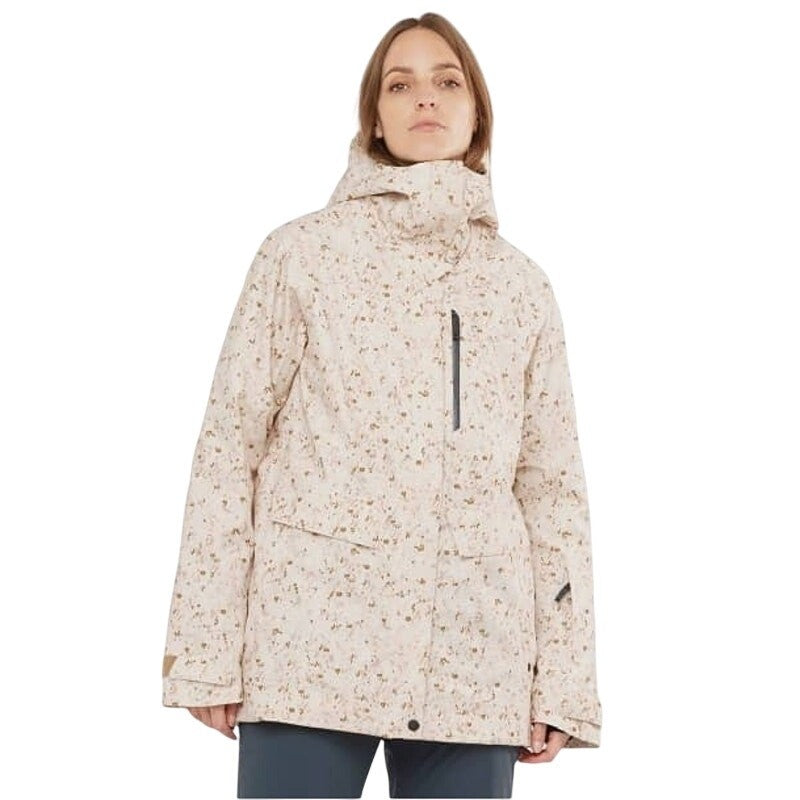 NWT Salomon Ski Jacket - Stance Cargo Jacket Whisper White Women's XS