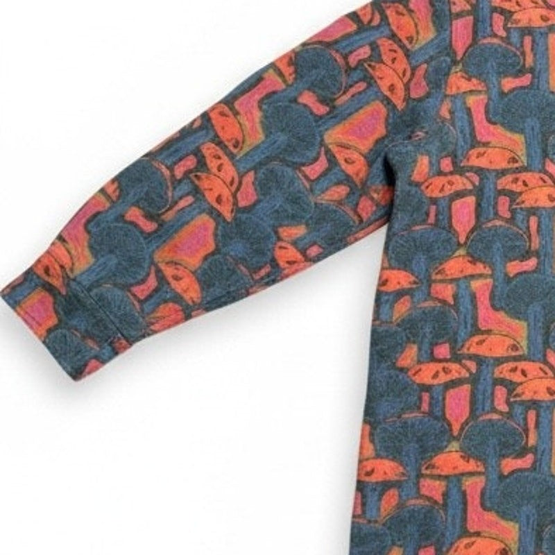 NWT Chubbies "The Funky Spore" Fleece Flannel Overshirt Men’s Extra Large