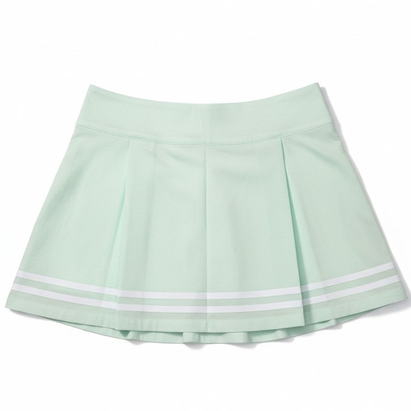 CALIA Truelight Golf 15" Pleated Skirt in Mint Ceylon Green Women's 4