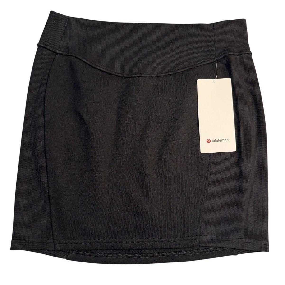 NWT Lululemon Scuba High-Rise Mini Skirt Black Women’s Medium