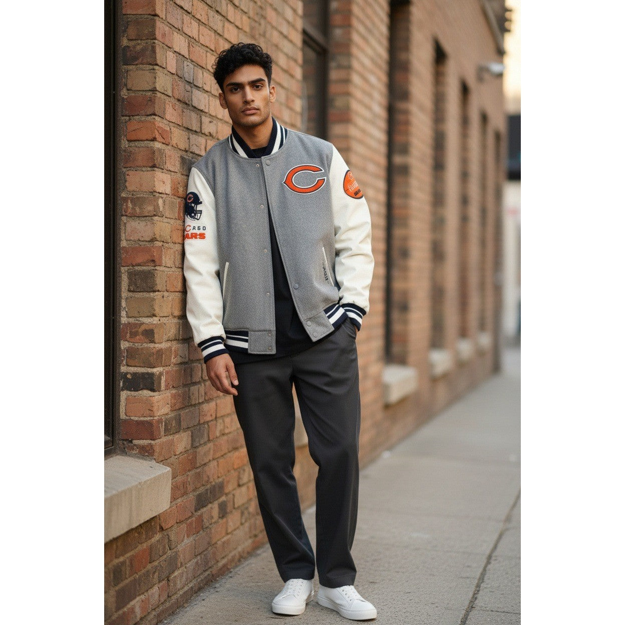 Pro Standard Chicago Bears Varsity Jacket – Men's Medium