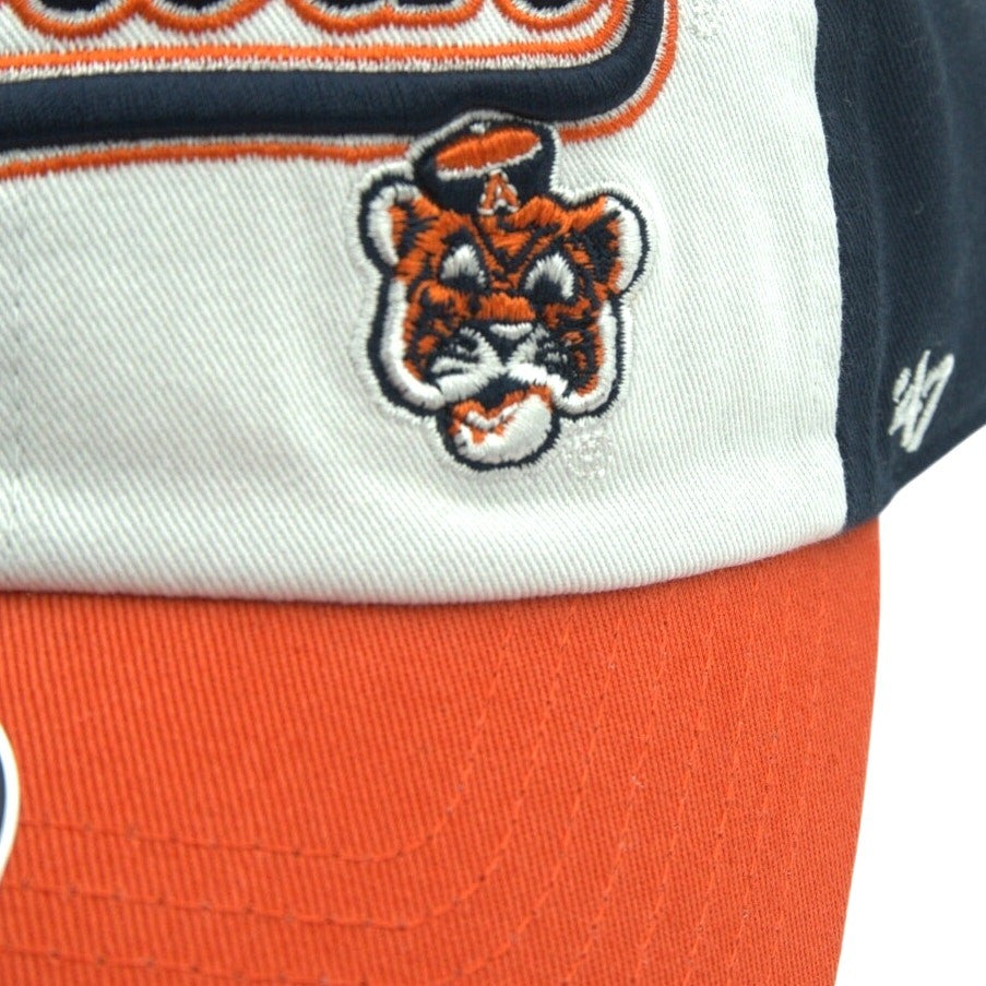 Auburn Tigers ‘47 Brand Clean Up Adjustable Hat Navy Orange NWT OSFM
