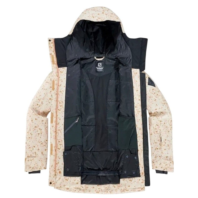 NWT Salomon Ski Jacket - Stance Cargo Jacket Whisper White Women's XS