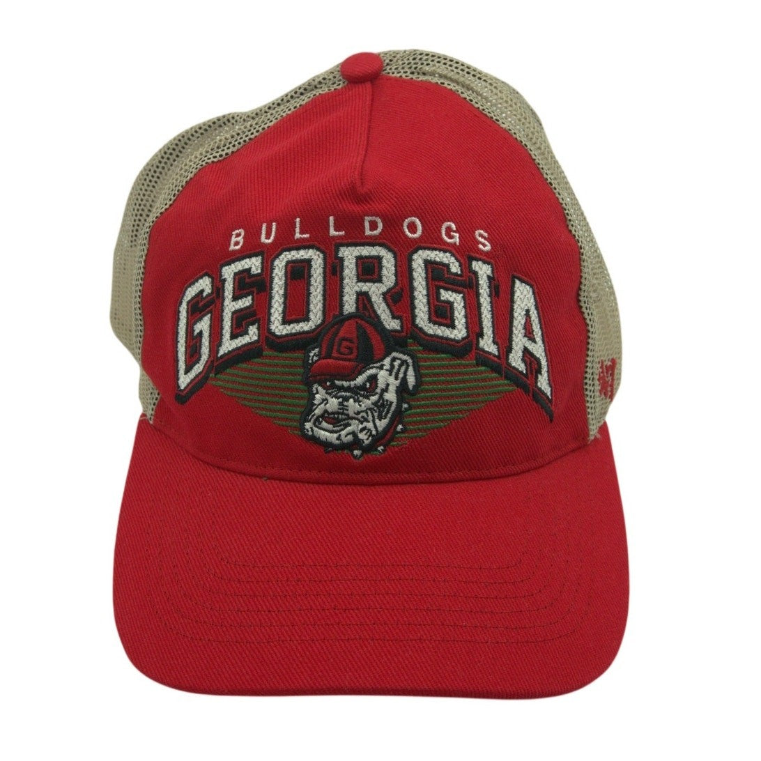 47 Brand Georgia Bulldogs Trucker Hat – Red / Khaki – NWOT