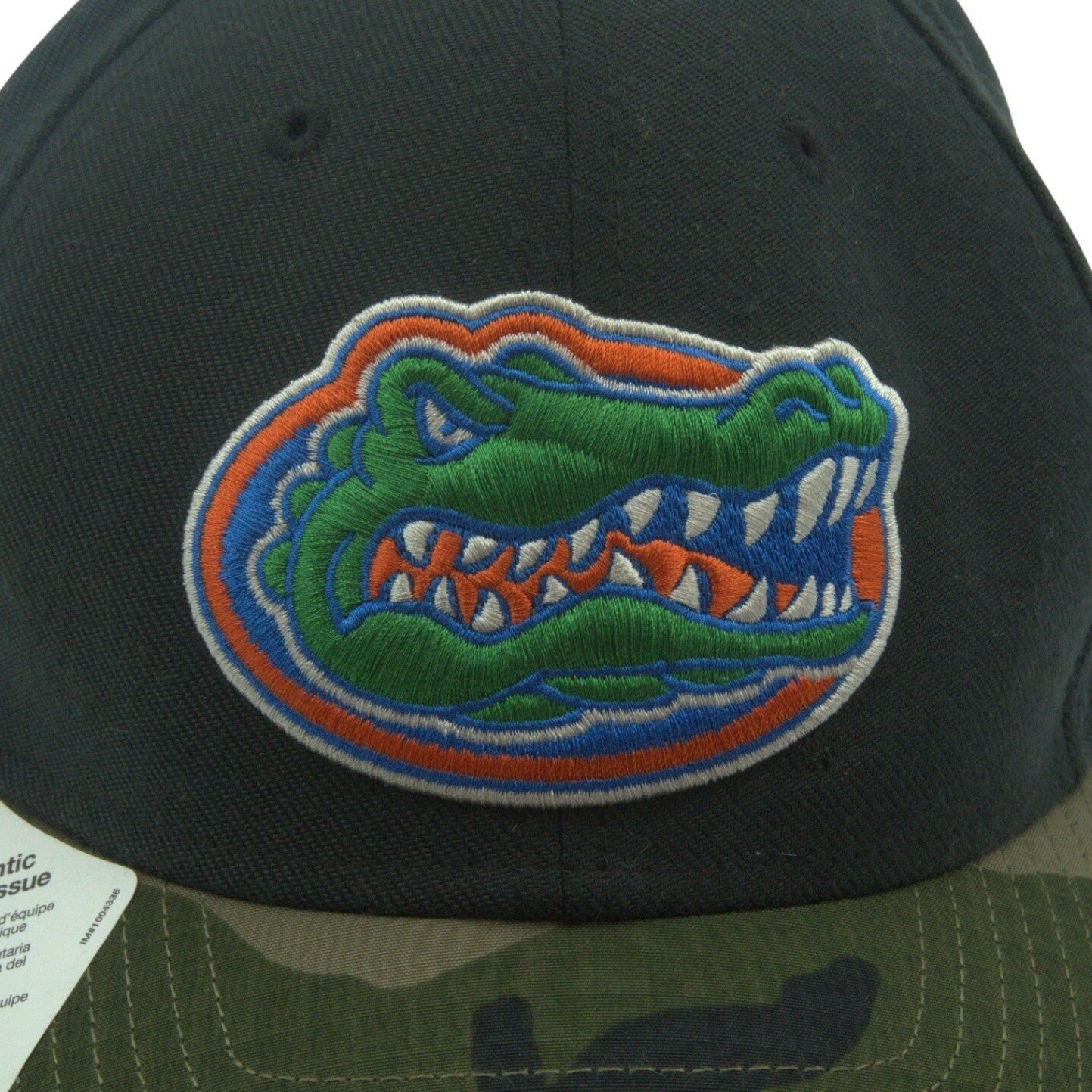 NWT Men's Florida Gator Authentic Team Issue Jordan Snapback Hat with Camo Bill
