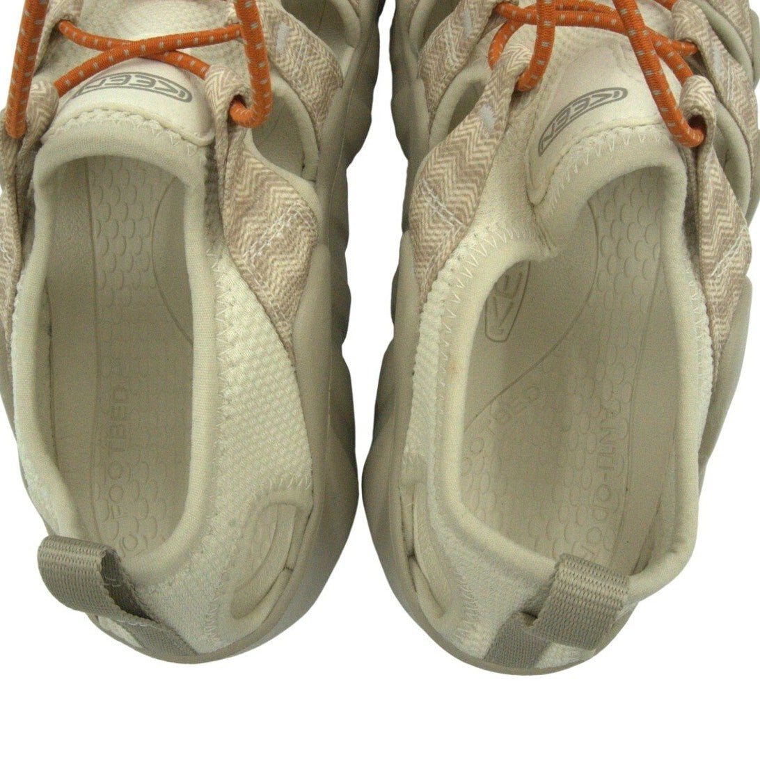 NWT KEEN Newport H2 Light Beige/Tan with Orange Bungee Laces | Women's 8.5