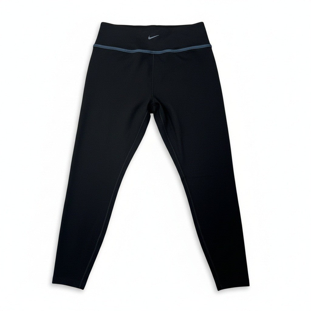 NWT Nike One Women's Medium High-Waisted 7/8 Leggings Black Armory Navy Dri-FIT