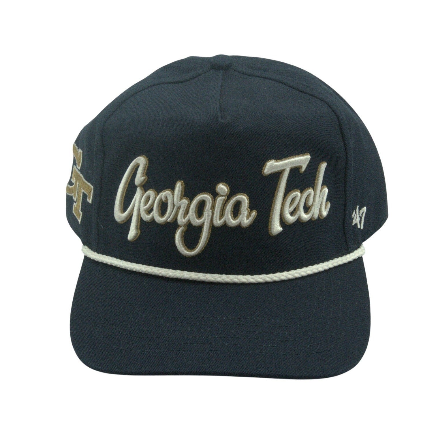 NWT '47 Brand Embroidered Gerogia Tech "GT" A-Frame Hat OSFM