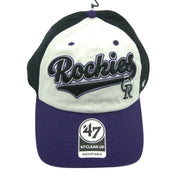 NWT Colorado Rockies Youth Hat 47 Brand Clean Up Adjustable MLB
