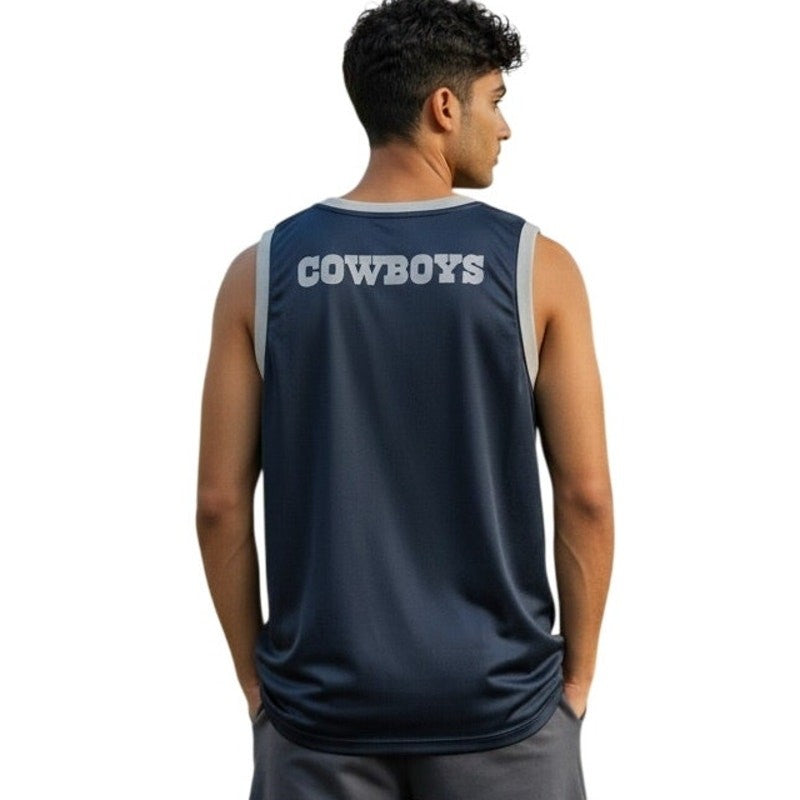 Dallas Cowboys NFL Mesh Tank Jersey – Men’s/MEDIUM