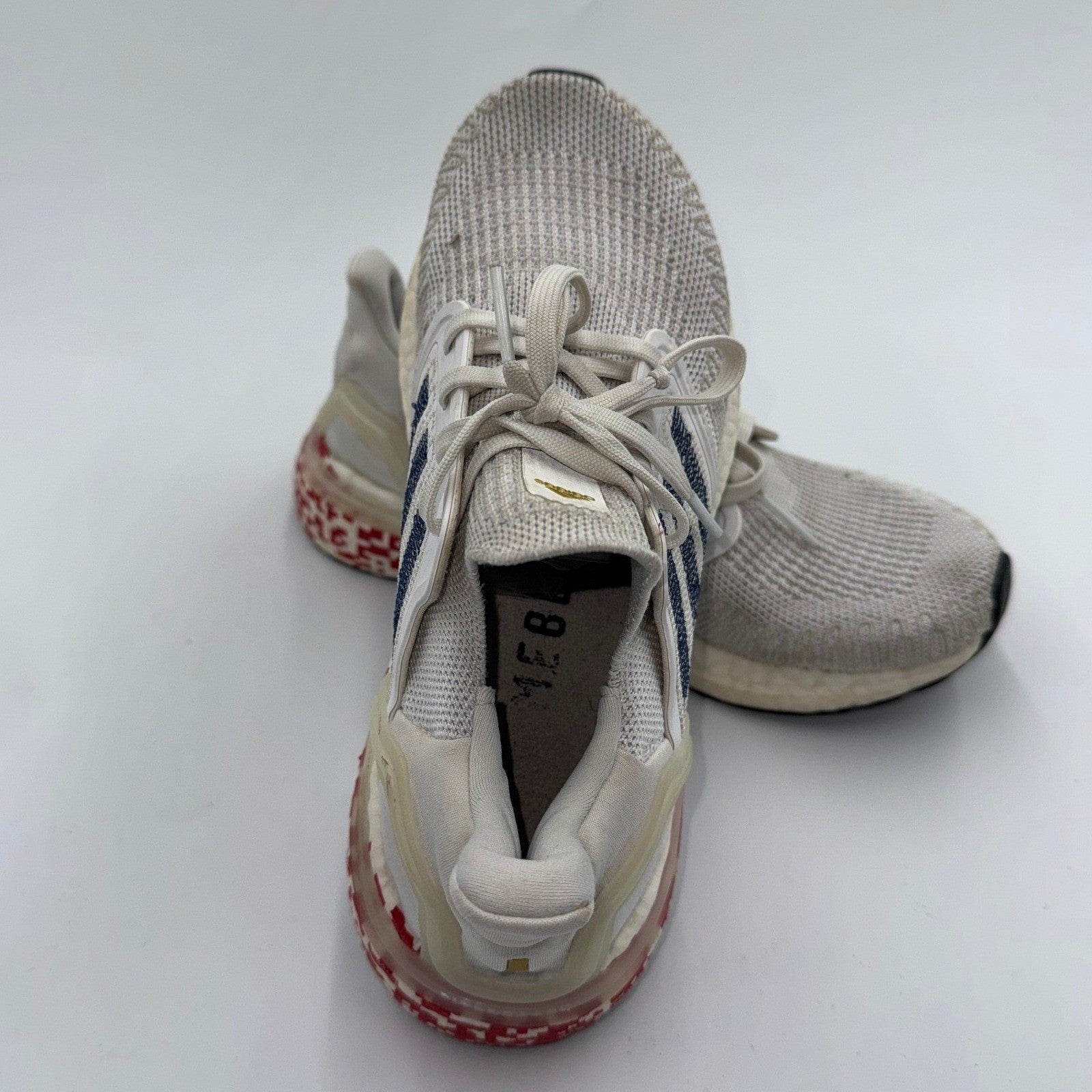 adidas Boost Women's 6.5 - Red/White/Black
