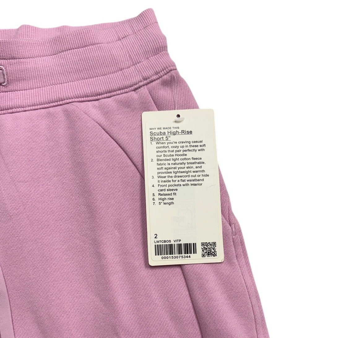 NWT Lululemon Scuba High-Rise Short 5” – Women’s Size 2 – VITP