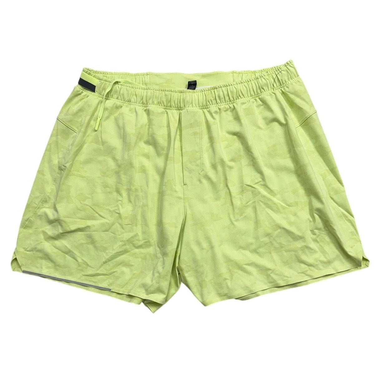 Lululemon T.H.E. Short XXL Neon Yellow Camo Men’s Training Short