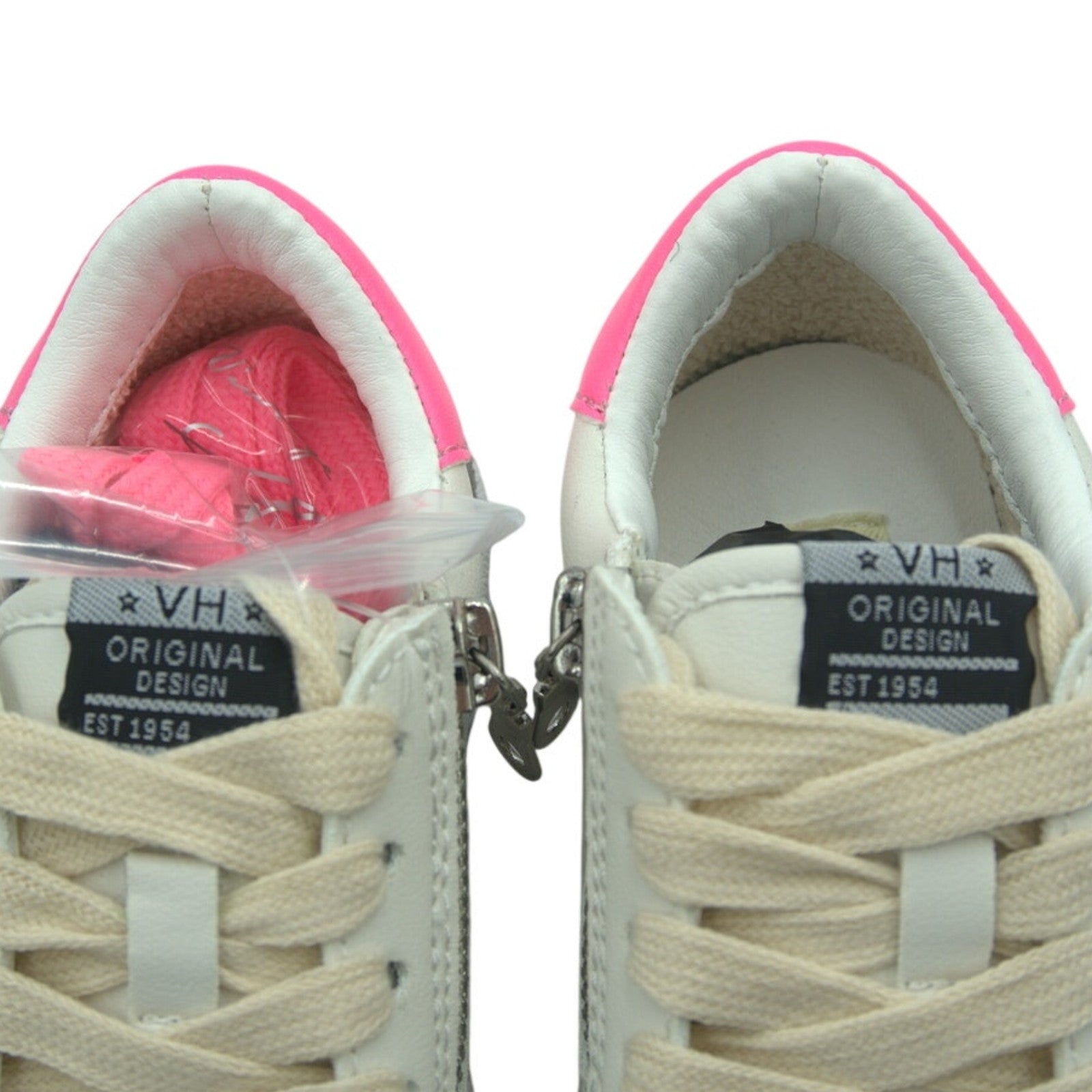 NIB Vintage Havana VHK White Leopard Multi Sneakers – Girls Size 11