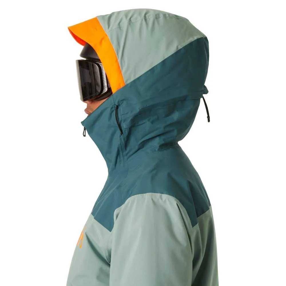 NWT Helly Hansen Powdreamer 2.0 Jacket Cactus (green) Size Small