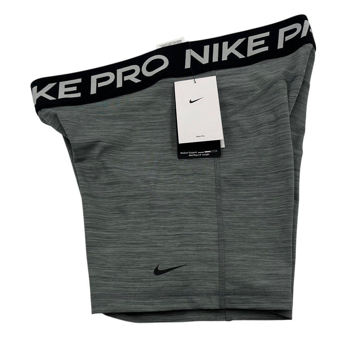 Nike Pro 365 Women's 5" Training Shorts – Size Large | Gray & Black