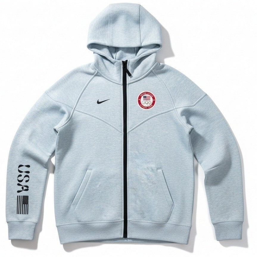 Nike Tech Fleece Windrunner Hoodie – Team USA Paralympic 2024 | Men's Medium