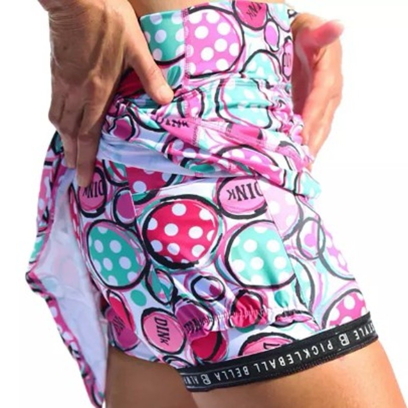 NWT Pickleball Bella Dink 2 A-Line Kick Pleat Skort Women’s Large