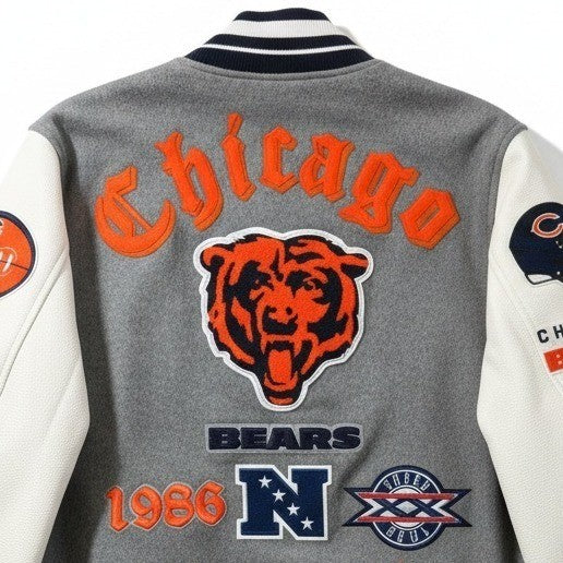 Pro Standard Chicago Bears Varsity Jacket – Men's Medium