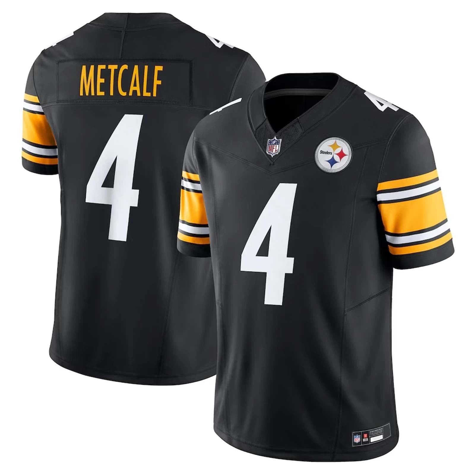 NWT Nike ENGINEERED Metcalf Pitts Steelers Jersey Youth Large (14–15) | #4 | New