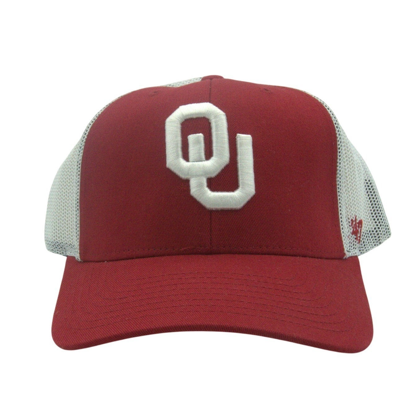 NWT '47 Brand Oklahoma Sooners OU Trucker Hat – Crimson – OSFM